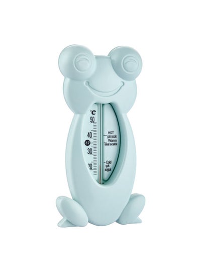 Buy Babyjem Frog Bath & Room Thermometer - Colorful Design with Cute Figures for Easy Temperature Control and Safe, Enjoyable Bath - Mercury-Free, Ideal for Babies and Newborns - Turquoise, 0 Months+ in UAE