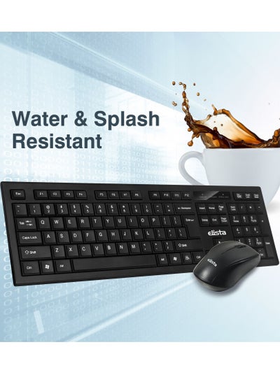 Buy Wireless Keyboard and Mouse Combo ELS KMC-752 in UAE