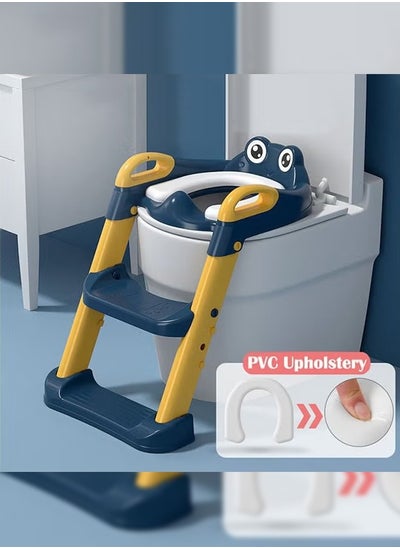 Buy Adjustable Ladder Children's Potty Toilet Training Folding Seat in UAE