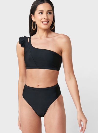 Buy Ruffle Detail Bikini Set in Saudi Arabia