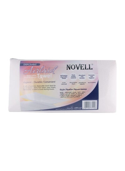 Buy Non Woven Airlaid Towel 100Pcs in UAE