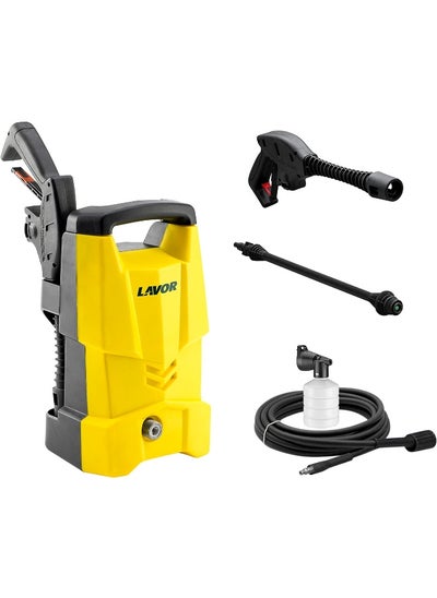 Buy LAVOR Car Washer Smart Plus 120 Bar High PressureCar/ Home Washer Cleaner With 2 Type Nozzle Heads 330 Litre/Hour 1700W Power in Saudi Arabia