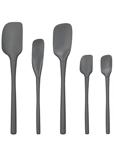 Buy Flex-Core Spatula Silicone S/5 Charcoal in Saudi Arabia