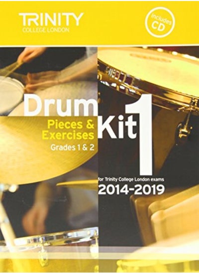 اشتري Drum Kit 1 Grades 1 2 by Trinity College London Press Paperback في الامارات