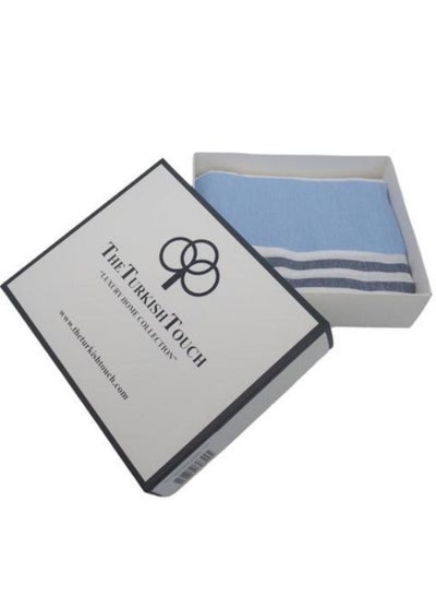 اشتري Soft Cotton Striped Beach,Spa And Bath Towel في الامارات