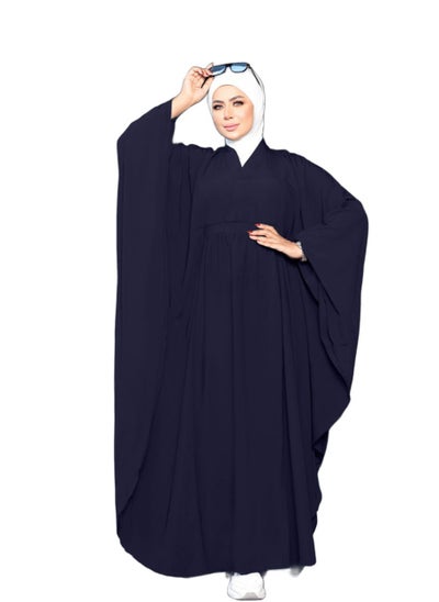 Buy Mulhafuh is made of crepe material, one size and can be worn up to 140 kilos for women in Egypt