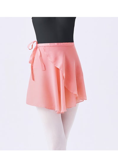 Buy Women Ballet Wrap Skirt Dark Pink in Saudi Arabia