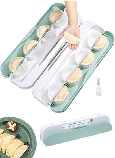 Buy Dumpling Maker Molder with spray bottle, Convenient And Quick Makes 8 Dumpling Wrappers at a time Dough Press Set, Perfect For Samosa, Pie, Fatayer, Gyoza, Ravioli, Pastries, Wonton And Much More in Saudi Arabia