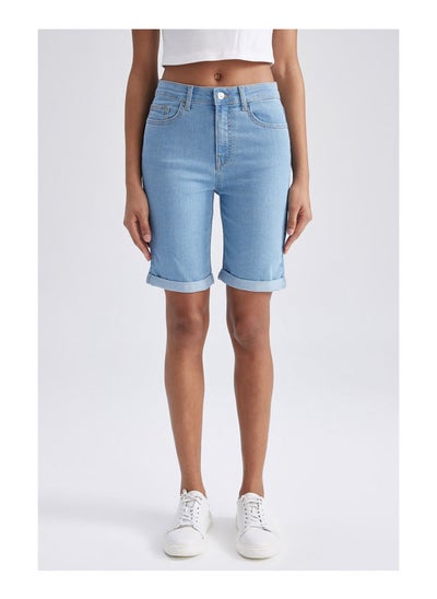 اشتري Woman Denim Bermuda Short في مصر