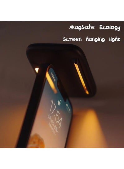 اشتري Eco Friendly Fill Light for IPhone Mobile Phone Simple LED Night Reading Anti-Blue Light Eye Protection Screen Hanging Lamp في السعودية