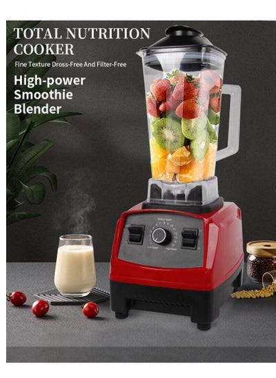 Buy 2.5L 4500W BPA Free Heavy Duty Blender Mixer Electric High Speed Juicer Food Processor Ice 2.5L 4500W BPA Free Heavy Duty Blender Mixer Electric High Speed Juicer Food Processor Ice Smoothies Crusher in UAE