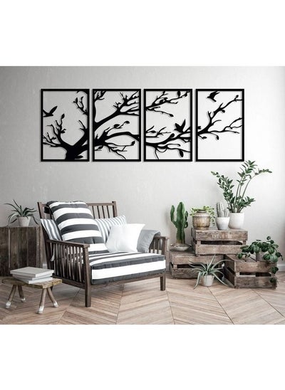 Buy Tree of Life Wall Art - Set of 3 Panel Each 80x50 in Egypt