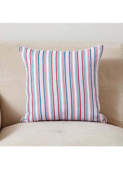 Buy Nova Bold Stripes Printed Cushion Cover 40 x 40 cm in UAE