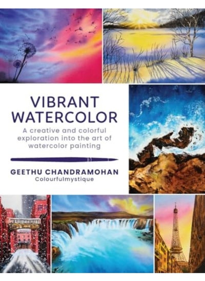 اشتري Vibrant Watercolor A Creative And Colorful Exploration Into The Art Of Watercolor Painting Volume في الامارات