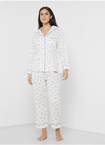 Buy Printed Pyjama Pant Set in Saudi Arabia