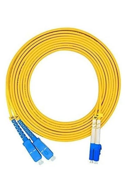 اشتري LC to SC Duplex  Single-Mode Fiber Optic Cable  (5M/16ft) في الامارات