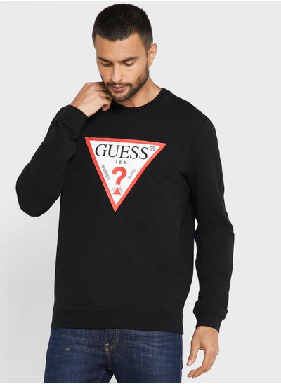 Buy Logo Printed Sweatshirt in UAE