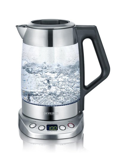 Buy WK 3479 Deluxe Glass Tea Maker and Kettle, 3000W, 1.7L in UAE