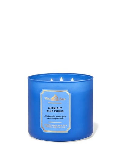 Buy Bath & Body Works Midnight Blue Citrus 3-Wick Candle 411g in Egypt