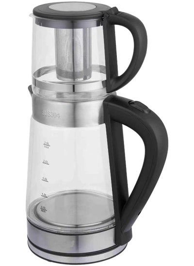 اشتري Tea Kettle 2 Liter With Tea Pot - KD5005 في الامارات