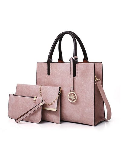 اشتري Women's Shoulder Crossbody Tote and Handbag Set Of 3 for Traveling Party Shopping Gift and Casual Use في الامارات