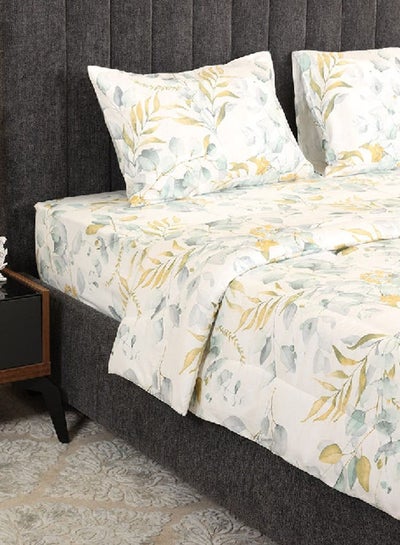 Buy Cassia Queen Comforter Set, Multicolour – 230x220 cm, 225 TC in UAE