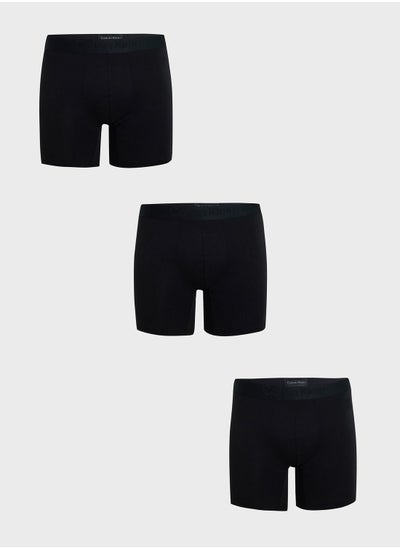 Buy 3 Pack Logo Band Trunks in UAE