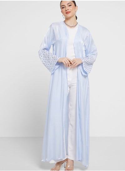 Buy Embellished Detail Abaya With Sheila in UAE