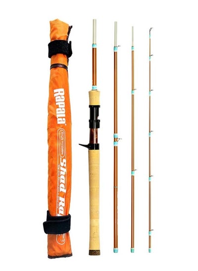 اشتري Rapala Shad Rap Classic Fiberglass Travel Spinning Rod في الامارات