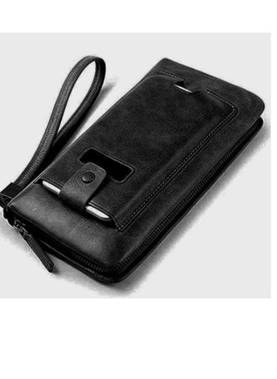 Buy Stylish and practical Kangaroo wallet - black in Egypt