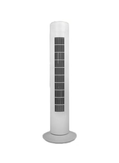 Buy Vertical Air Conditioner and Cooler for Home and Office with 3 Wind Power Settings 45W ,Tower Fan With Remote Control, Touch Panel, 3 Speed Control, 3 Modes, 12 Hours Timer in Saudi Arabia