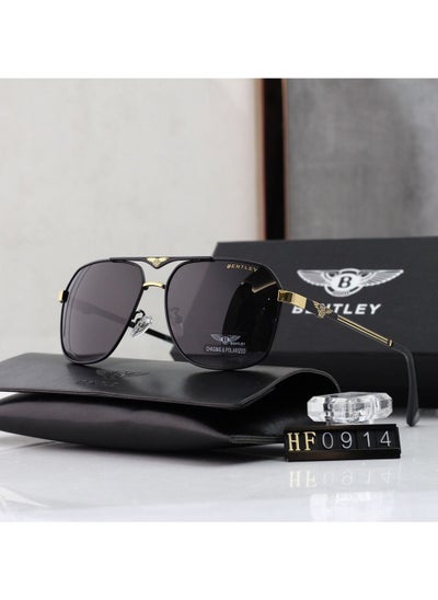 Buy High-quality Fashionable Comfortable Sunglasses Protects You from UV Rays Metal High-end Sunglasses in Saudi Arabia