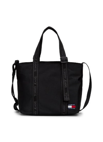 Buy Women's Essential Daily Mini Tote Bag - Polyester, Black in UAE