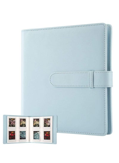 اشتري Pieces Of Moment Mini Book Album,256 Pockets Photo Album for Fujifilm Instax Mini 11 90 70 50S 26 25 9 8+ 8 7S Instant Camera (Blue) في السعودية