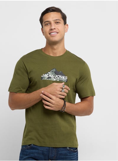 Buy Jcomountain Graphic Short Sleeve T-Shirt in UAE