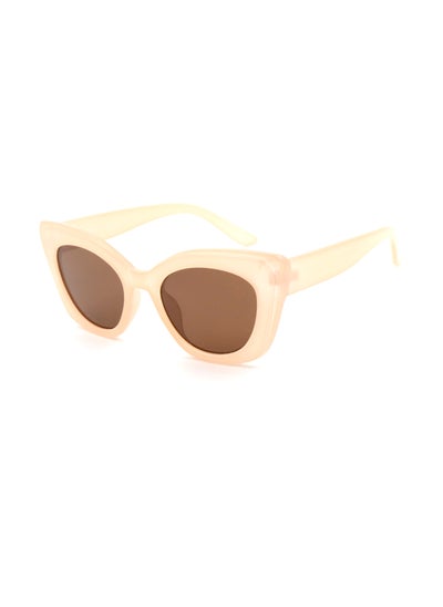 اشتري Women's UV Protection Sunglasses EE24P011-5 - Milky Brown في السعودية