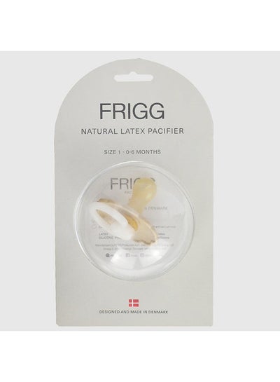 Buy Frigg Daisy Natural Latex Pacifier 0-6 Months (Croissant Night 1) in Egypt