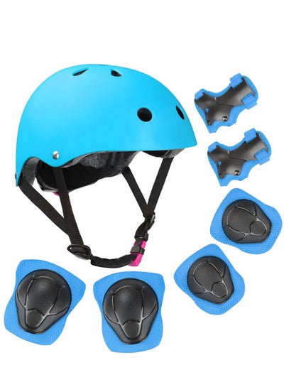 Buy Kids Protective Gear Set Adjustable Skateboard Helmet Suitable for Ages 3-9 Years Toddler Boys Girls Bicycle Skateboard Scooter in Saudi Arabia