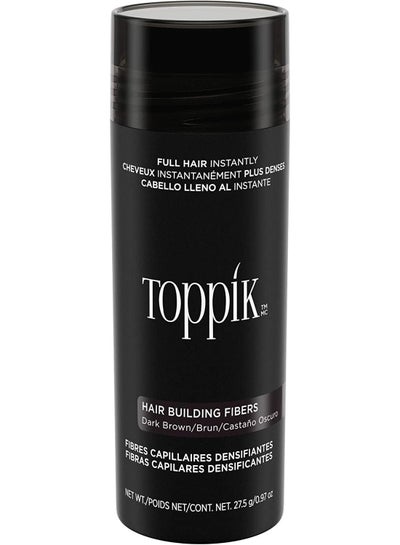 Buy Toppik Hair Building Fibers 27.5Gm - Dark Brown in Egypt