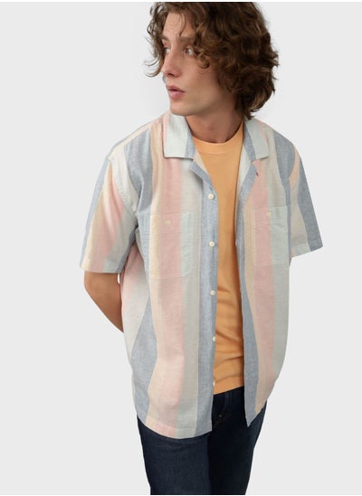 Buy Essential Button-Up Poolside Shirt in Saudi Arabia