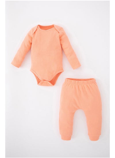 Buy BabyGirl Regular Fit Bike Neck Knitted Set - 2 Piece in Egypt