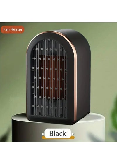 اشتري Small Heater With Heating And Fan Modes 1200w Ptc Ceramic Space Heater Portable Personal Mini Electric Heater With Thermostat Quiet Fast Heating Energy Efficient Safe Heating Multi Protection Safe في السعودية