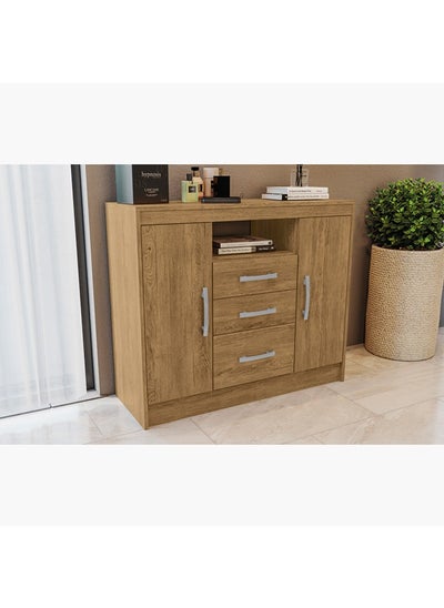 Buy Fortaleza 3-Drawer Young Dresser With 2 Doors 104 x 88cm in Saudi Arabia