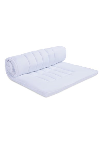 اشتري Room Essential Mattress Topper 160x200+4cm-White في الامارات