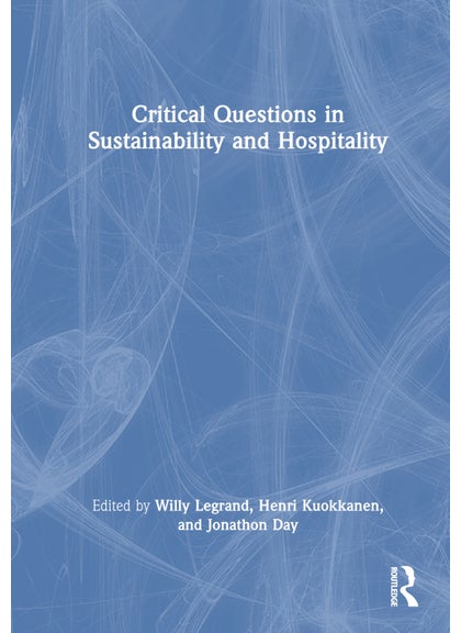 اشتري Critical Questions in Sustainability and Hospitality في الامارات