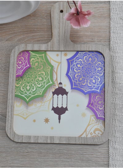 Buy Wooden Serving Plate for Ramadan in Saudi Arabia