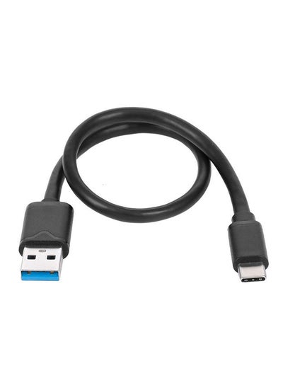 اشتري كابل محول من منفذ USB 3.0 إلى Type-C أسود في الامارات