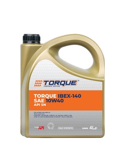 Buy ENGINE OIL TORQUE IBEX140 SYNTHETIC BLEND  SAE 10W-40 API SN in UAE