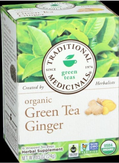 Buy GREEN TEA WITH GINGER 16 in UAE