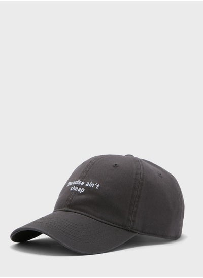 Buy Paradise Slogan Curve Peak Cap in UAE